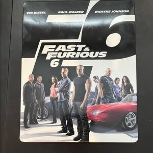 Fast & Furious 6 Blu-ray SteelBook - Black Edition
